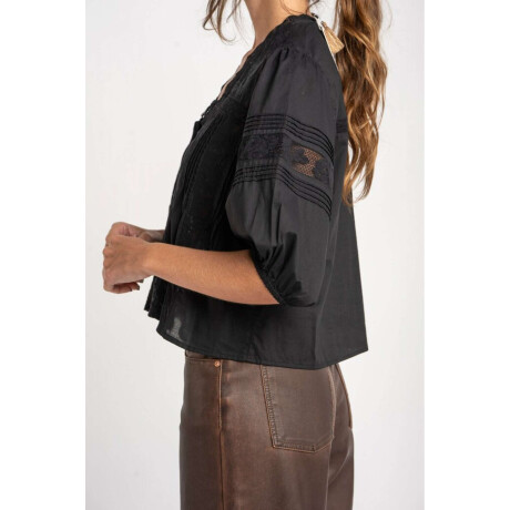 Blusa Boho Negro