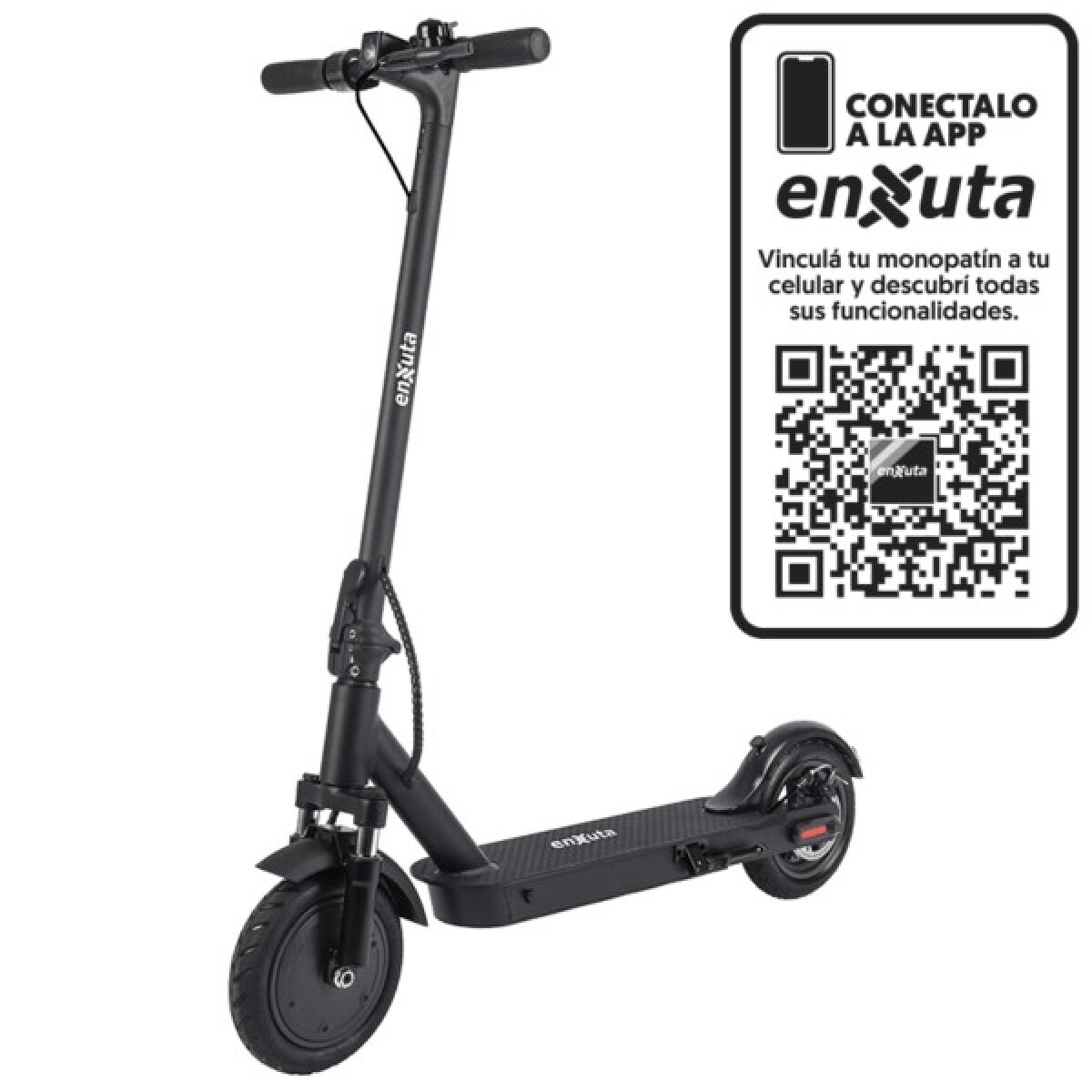 Monopatín eléctrico plegable MEENX551N 