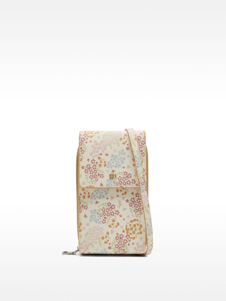 Bolsa Para Teléfono Estampado Floral multicolor