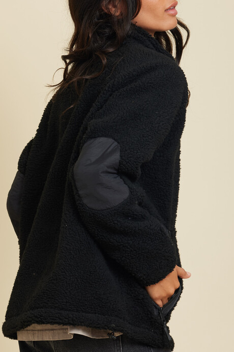 CAMPERA IVAR ( SHERPA ) RUSTY Negro