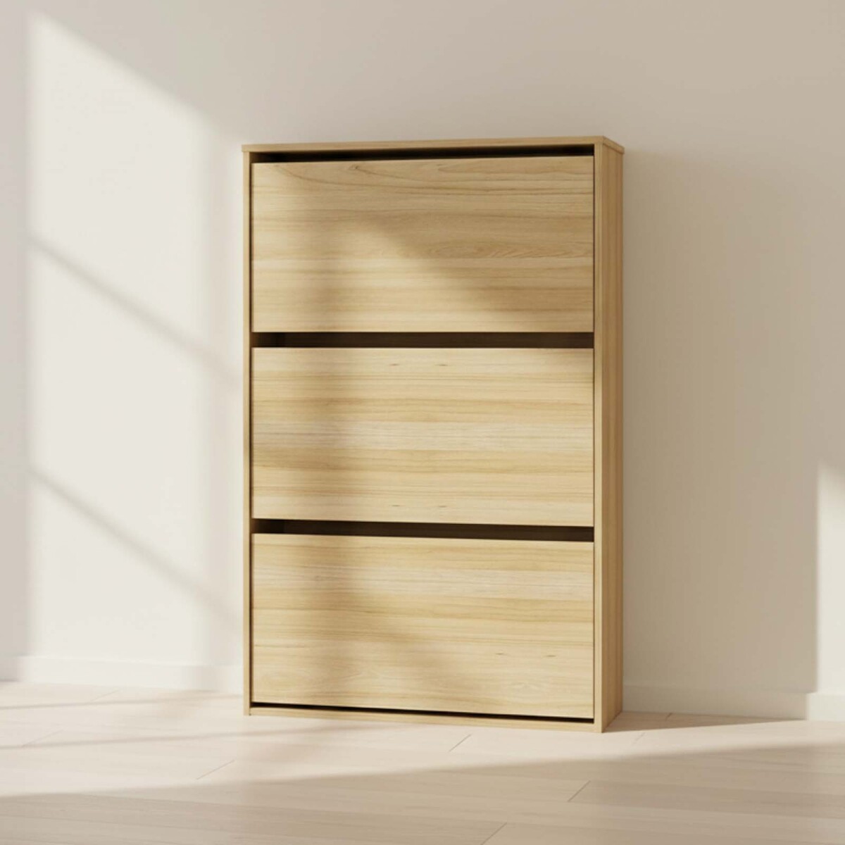 ZAPATERA - MDF NATURAL-BEIGE ROMA 