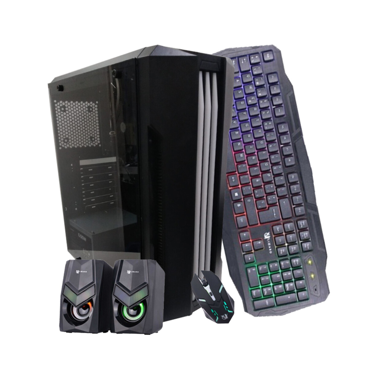 PC GAMER Reacond. Athlon 3000G. RAM 8GB. Disco Sólido NUEVO 240GB + D. Duro 500GB. Tarjeta Radeon Vega 3. Win11 