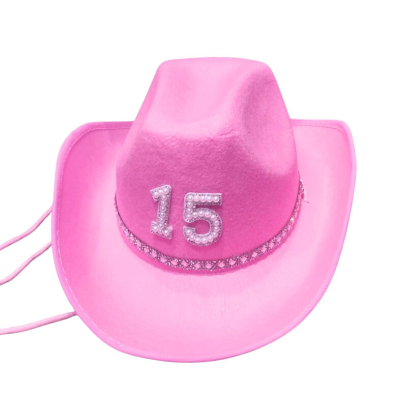 Sombrero Cowboy N°15 ROSA