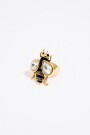 ANILLO ABEJA CON CRISTALES Negro