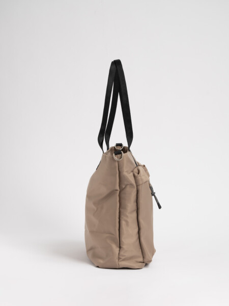 Bolso grande Beige