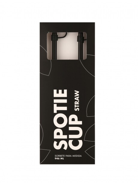 Spotie Cup Straw 946ml Negro