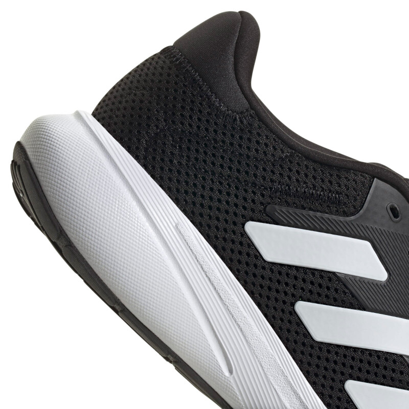 Championes Unisex Adidas Response Runner Negro - Blanco