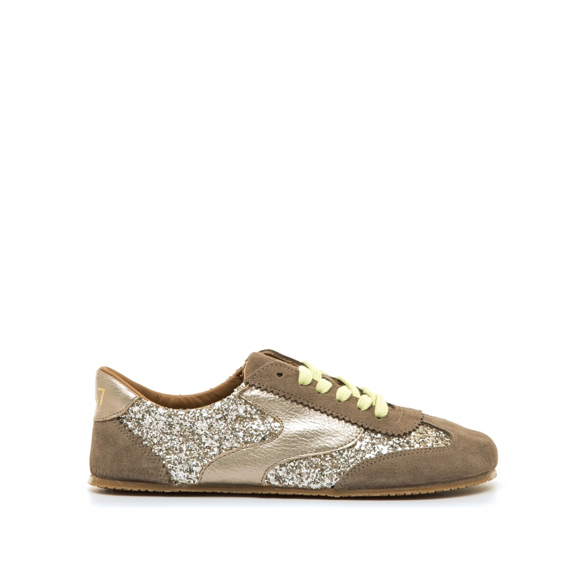 Zapatilla Serraje Níquel / Elephant Platino - Gris 