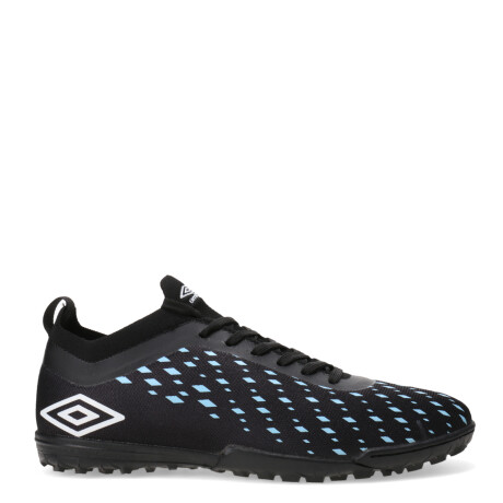 Championes de Hombre Umbro Fútbol 5 Limit TF Negro - Celeste