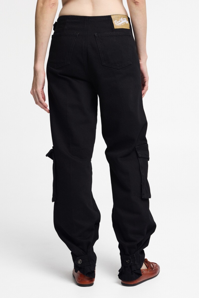 PANTALON CARGO Negro