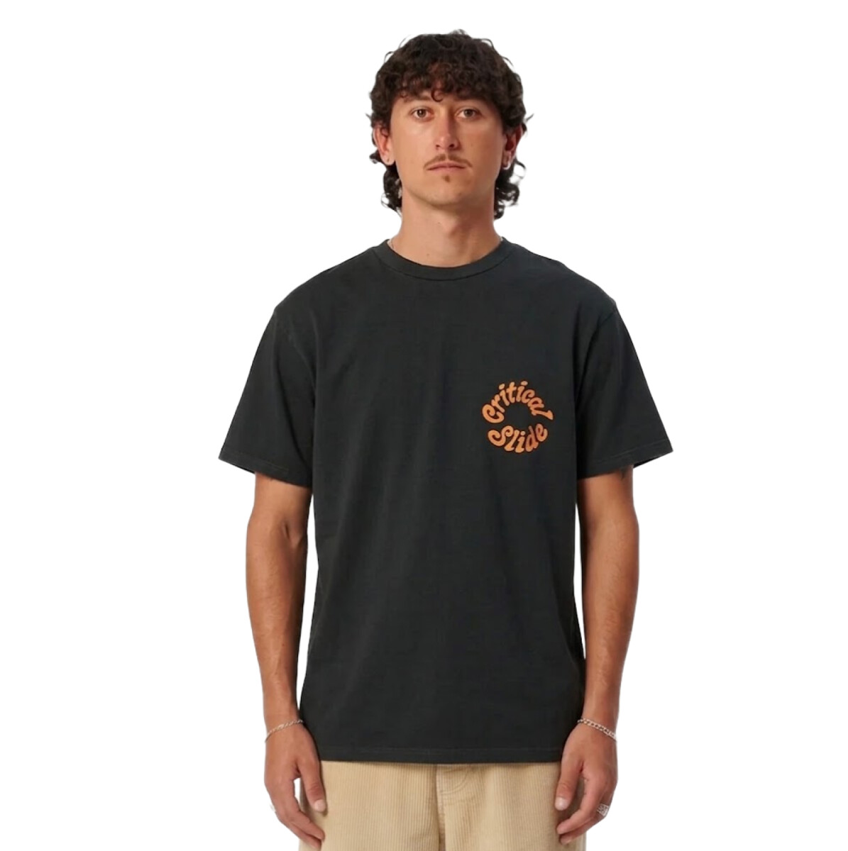 Remera Critical Slide Critical Spiral - Negro 