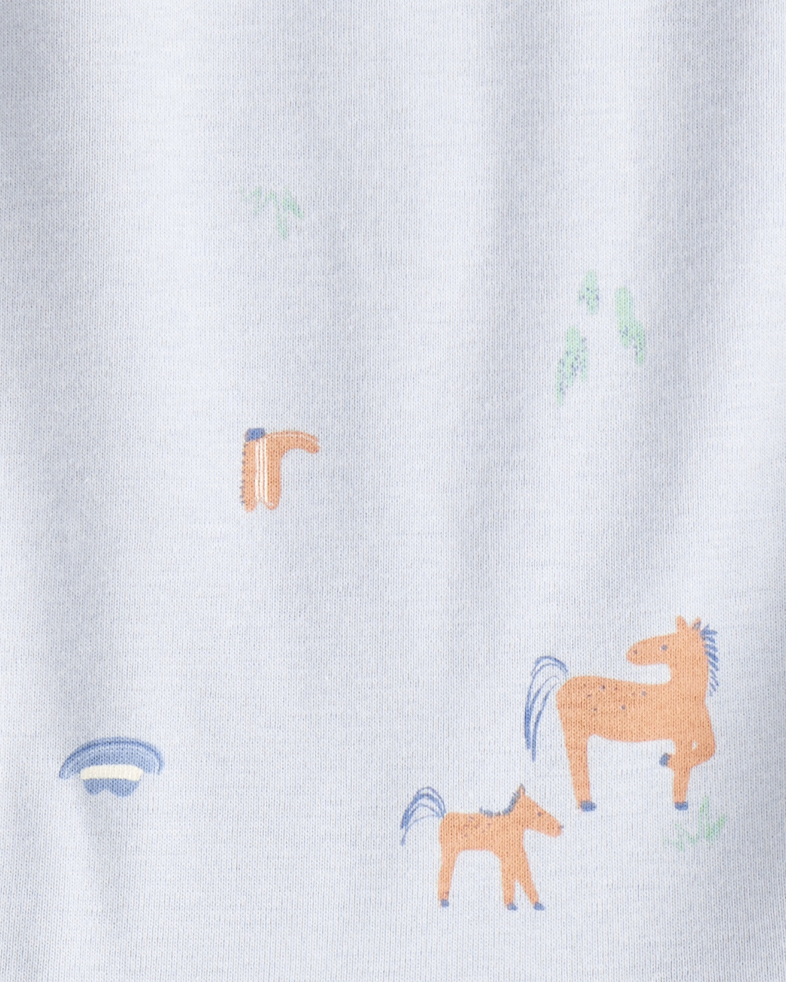 Pack cuatro bodies de algodón, diseño vaqueros Sin color