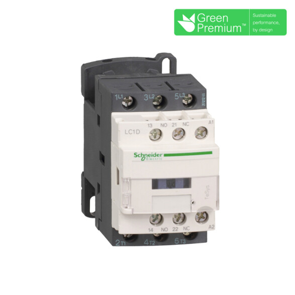 Contactor de potencia 3P 18A 1NA + 1NC 24Vac TL1744