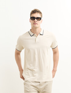 520976 REMERA HARRINGTON LABEL Natural