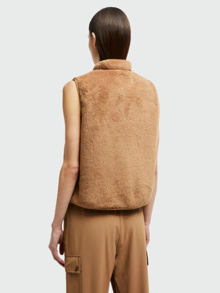 Chaleco de Plumas Gilet Beige