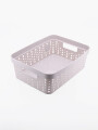 CESTO ORGANIZADOR 11LTS GRIS (V)