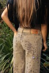 Appaloosa Jean Print Verde Musgo