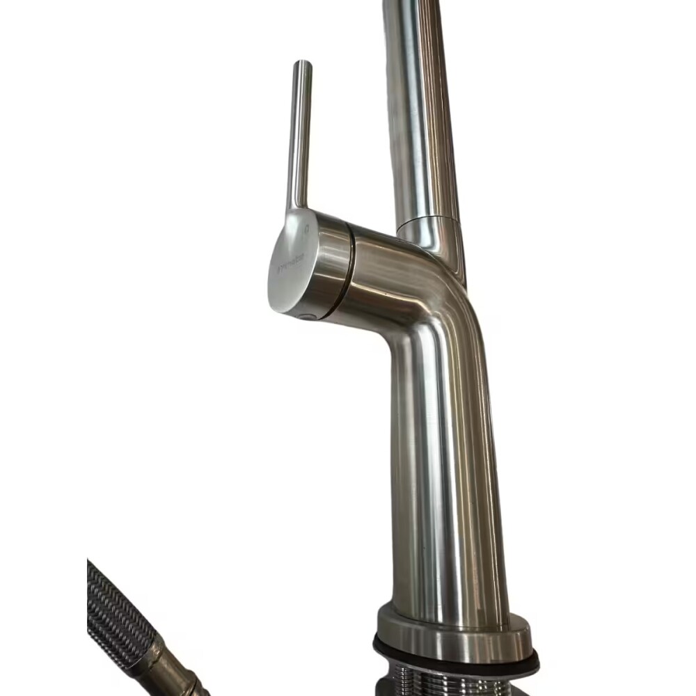 Grifería de Cocina Monocomando de mesada Eon Curvo Extensible Satinado Grifería De Cocina Monocomando De Mesada Eon Curvo Extensible Satinado