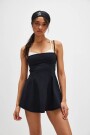 VESTIDO TENNIS BASELINE Negro