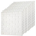 Placas Autohadhesivas Pack x50 Para Revestimiento Para Pared Blanco