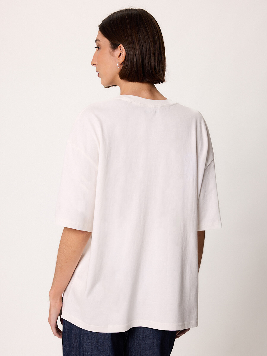 T-SHIRT M/C RIOPLATA DIXIE Blanco