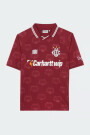 S/S Hartts Football T-Shirt Bordo