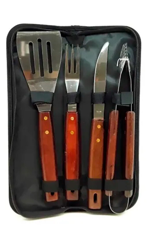 SET BARBACOA Negro