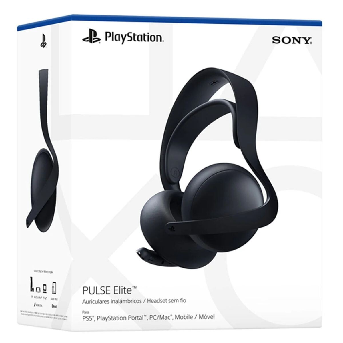 Auriculares Sony Pulse Elite PS5 negros 
