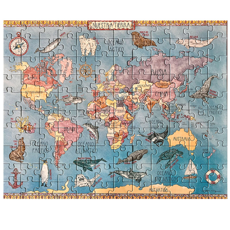 Puzzle nuestra tierra 120 piezas Pika Puzzle nuestra tierra 120 piezas Pika