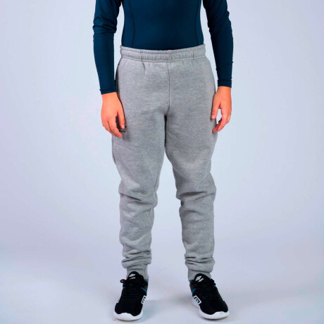 K PANTALON FELPA C/PUÑO JR Gris