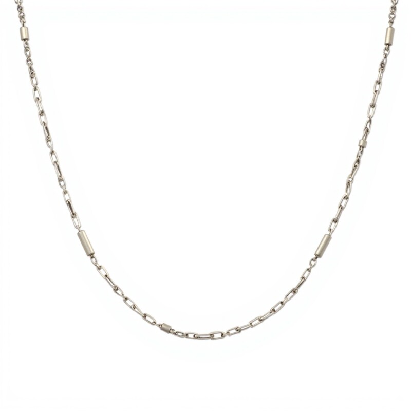 Cadena Eslabón-Plata y Oro-Sin piedra-CD5016 sinpiedra