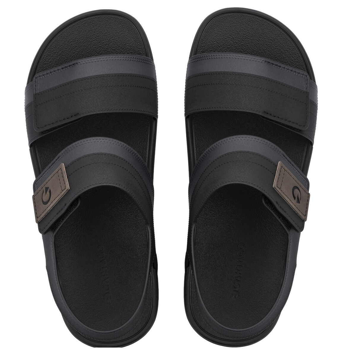 Sandalia de Hombre Cartago Dakar Sand Adulto - Negro - Marrón 