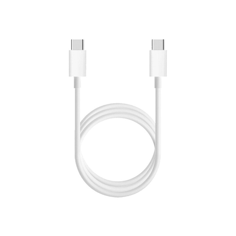 Cable original Xiaomi tipo C a tipo C color blanco Cable Original Xiaomi Tipo C A Tipo C Color Blanco