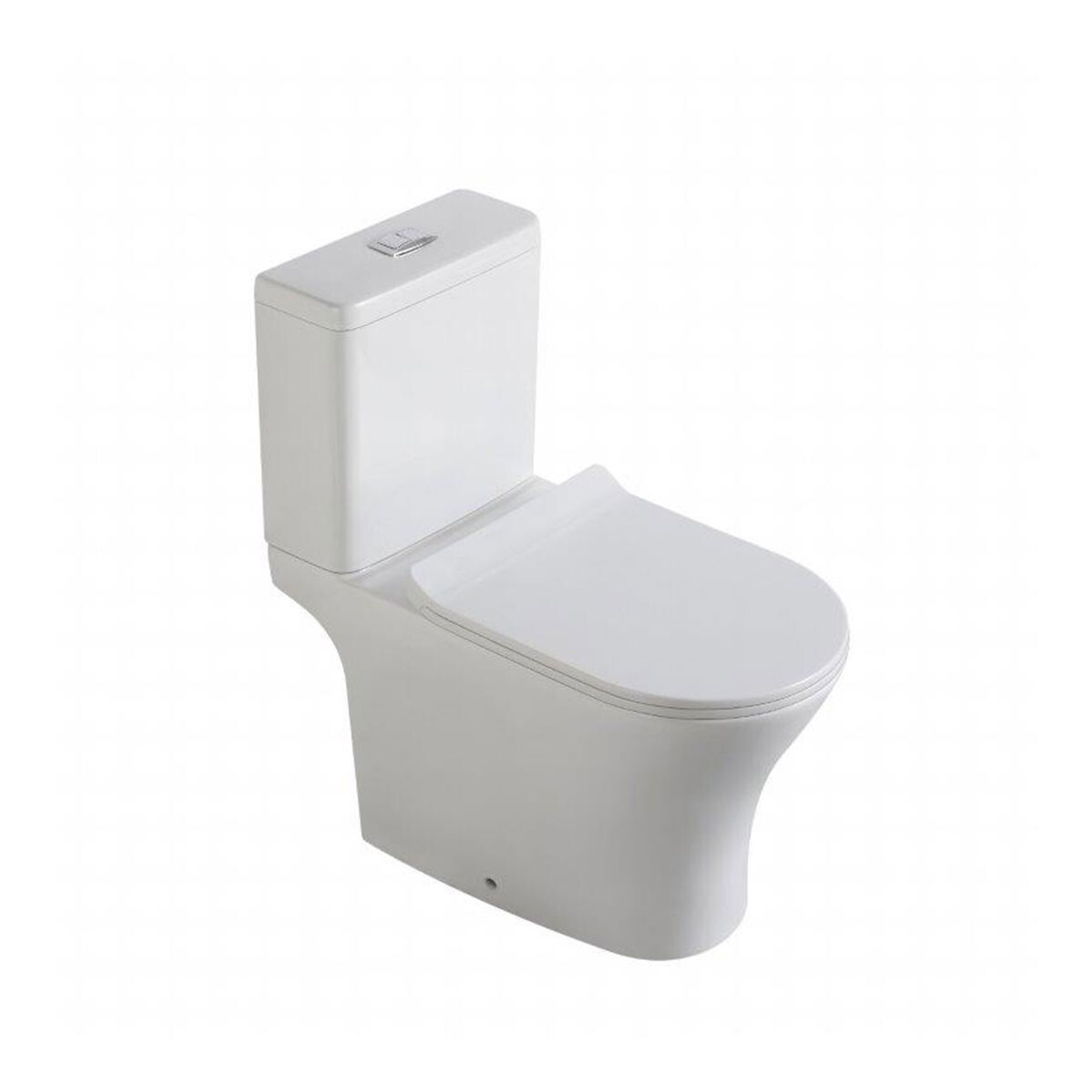 Inodoro Con Tapa Blanco Serie Anori 