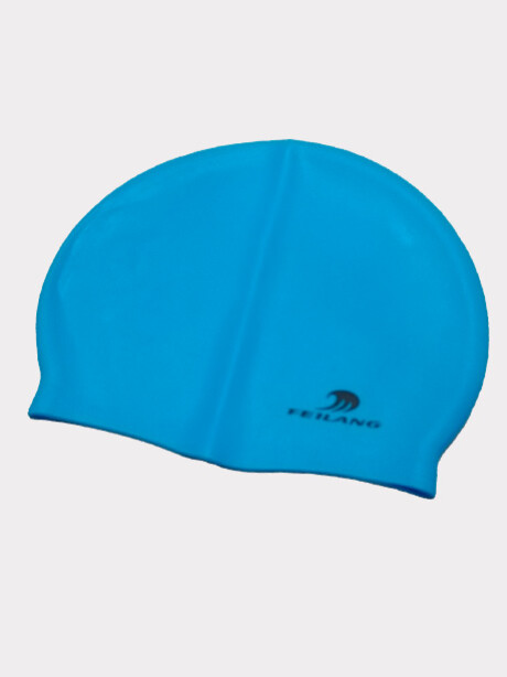 Gorra de natación de silicona Turquesa