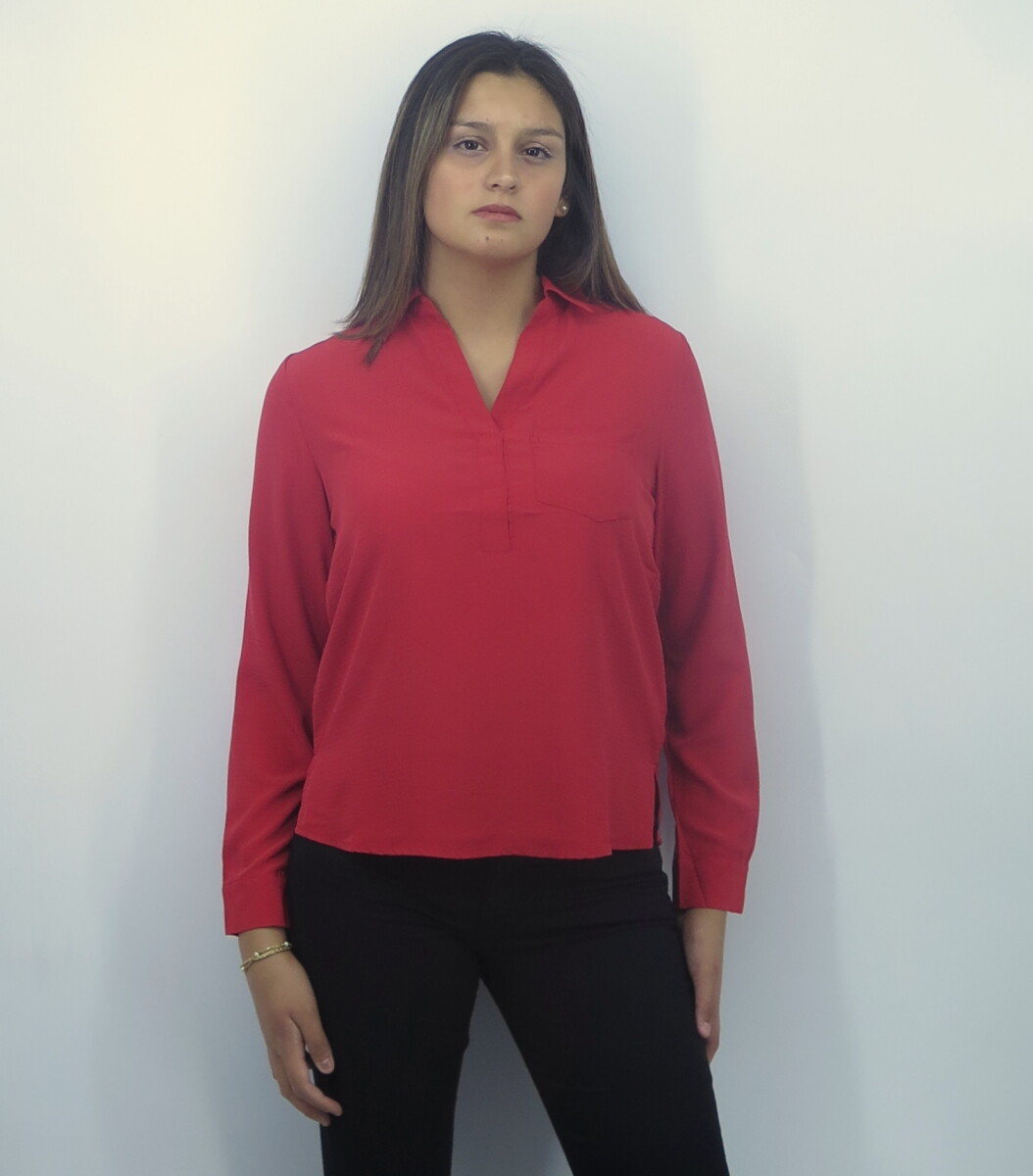 BLUSA SLOWLY 2034 - ROJO 