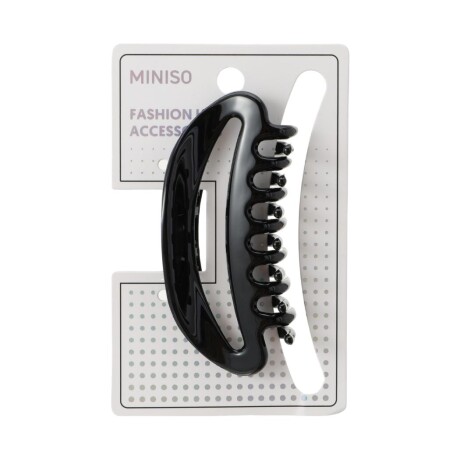 Pinza de cabello negro