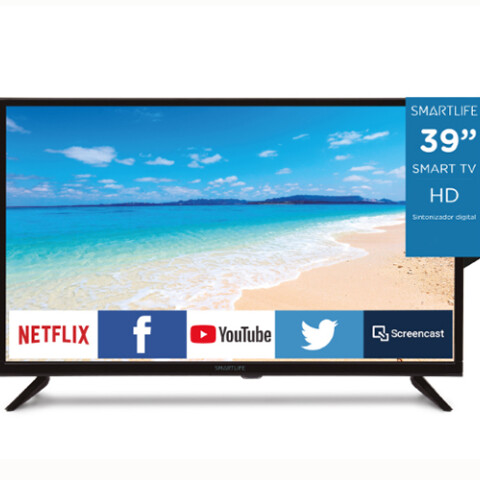 TV SMARTLIFE 39” SL-TV39HDNX HD Smart Linux Sin color