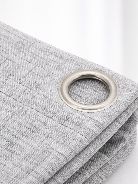 CORTINA 8 OJALILLOS SILVER VISON