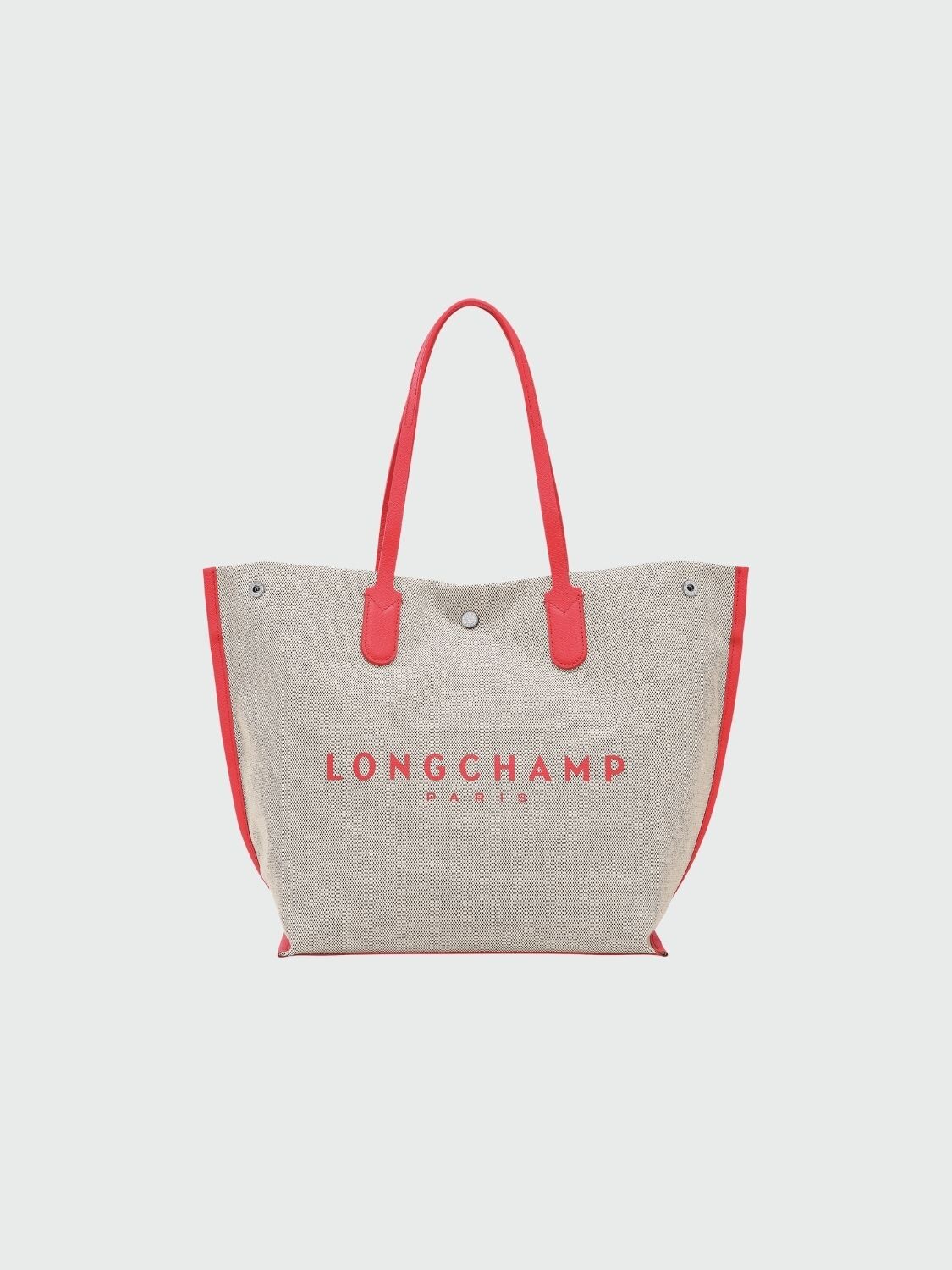 Longchamp- SHOPPER BAG LE ROSEAU ESSENTIAL L Rojo