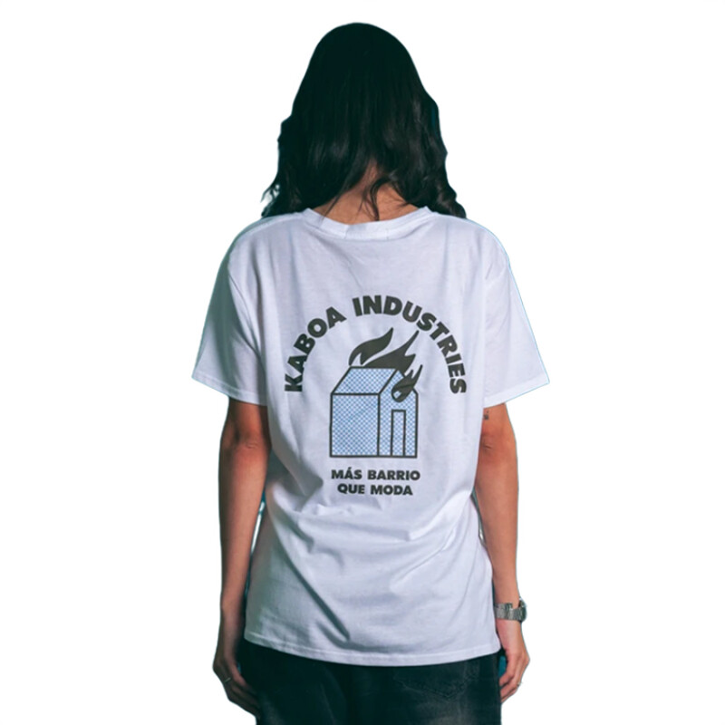 Remera Kaboa Industria - Blanco Remera Kaboa Industria - Blanco