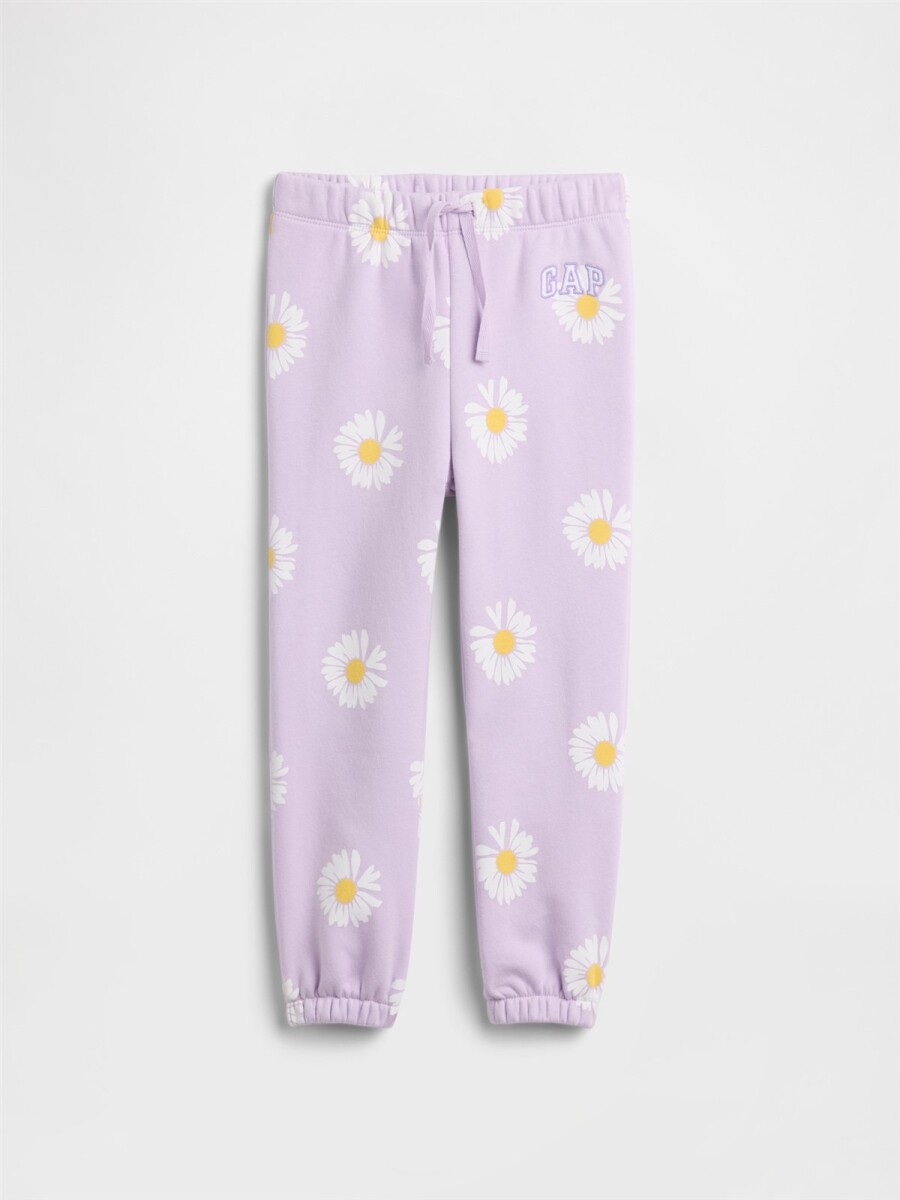 Pantalón Deportivo Logo Gap Toddler Niña - Nostalgic Lavender 