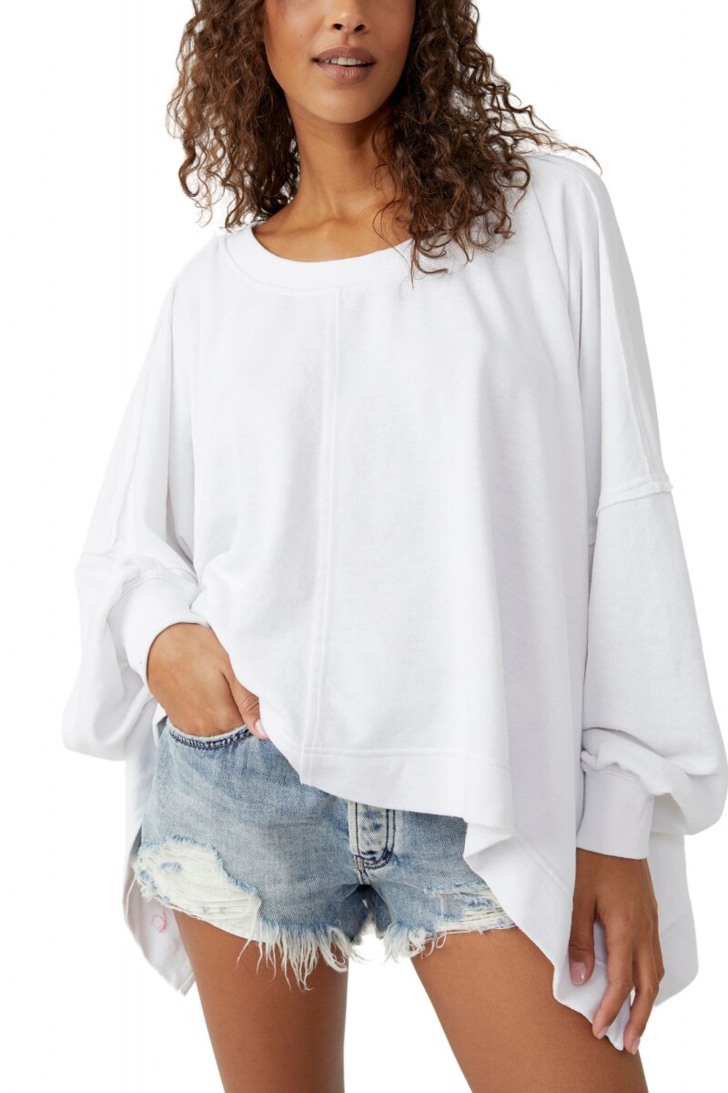 DAISY SWEATSHIRT Blanco