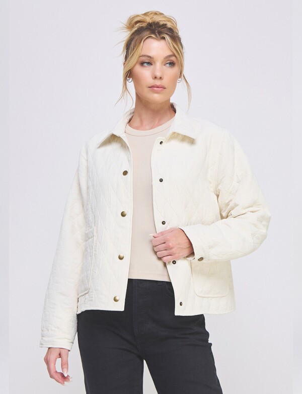 Chaqueta Capitoneada CRUDO