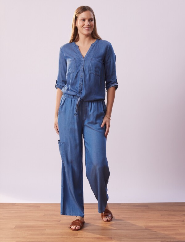 Blusa Tencel JEAN