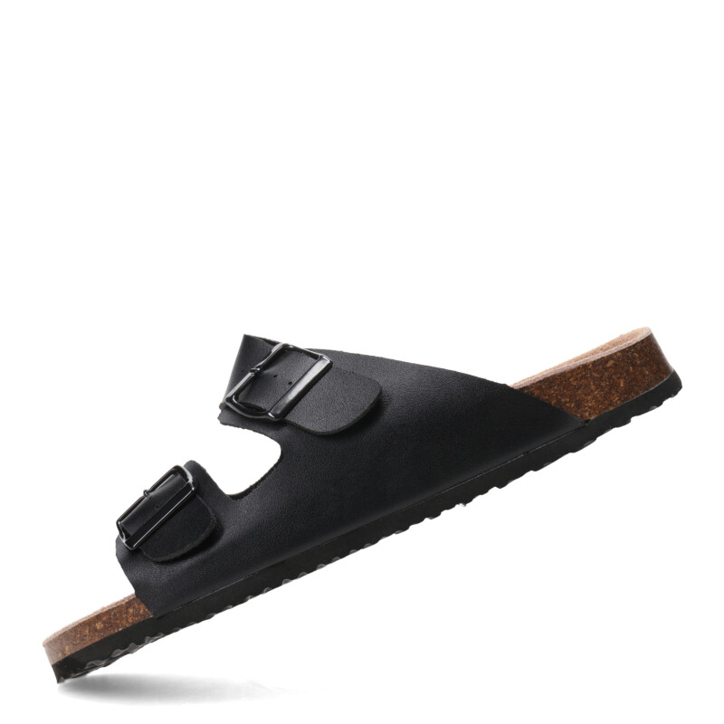 Sandalias de Hombre Branch ROUF con dos bandas Negro