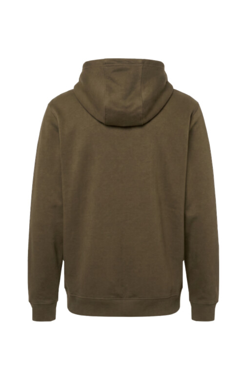 Campera O'Neill Full Zip Leather Patch Verde