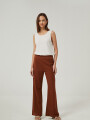 Pantalon Maryam Marron