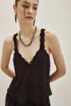 Top Daisy Studs Negro