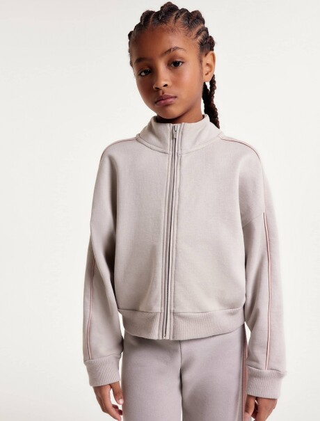 CAMPERA INFANTIL UNISSEX - AZUL LILA